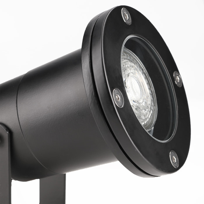 Forlight Post proyector para bombilla GU10 en color negro