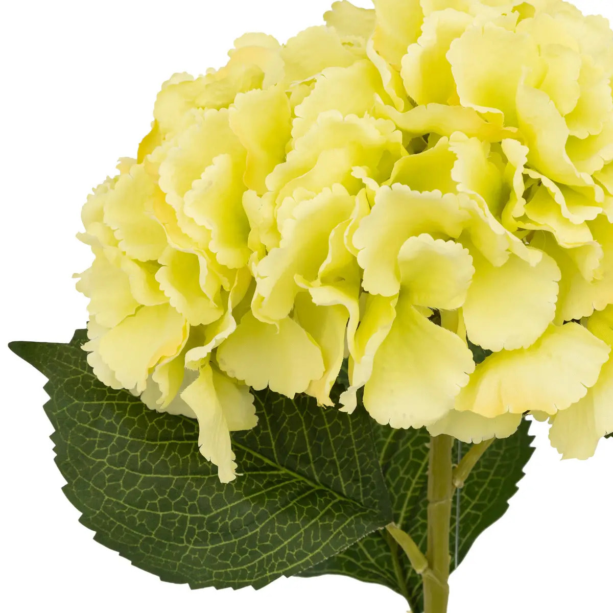 Tige de hortensia artificielle "Serata" vert clair H83cm