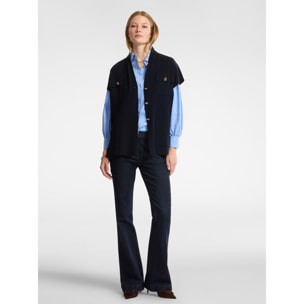 Elena Mirò - Jeans tailoring flare - Blu