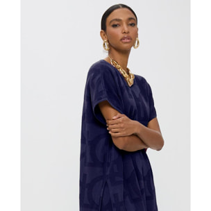 T-shirt in maglia jacquard LC