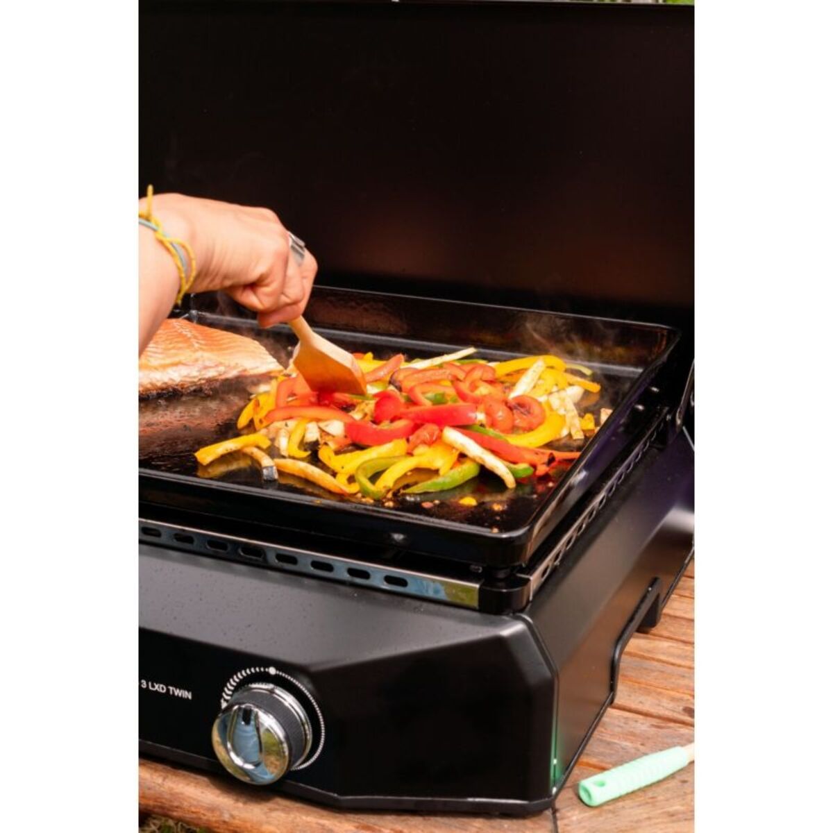 Plancha gaz CAMPINGAZ Sorio 3 LXD noir à poser, 73x40 cm