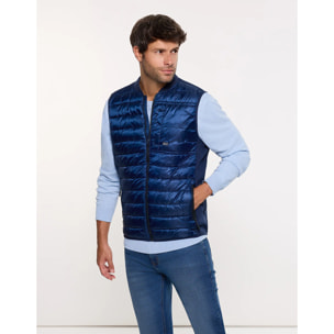 Chaleco Acolchado Azul Marino - Dinao