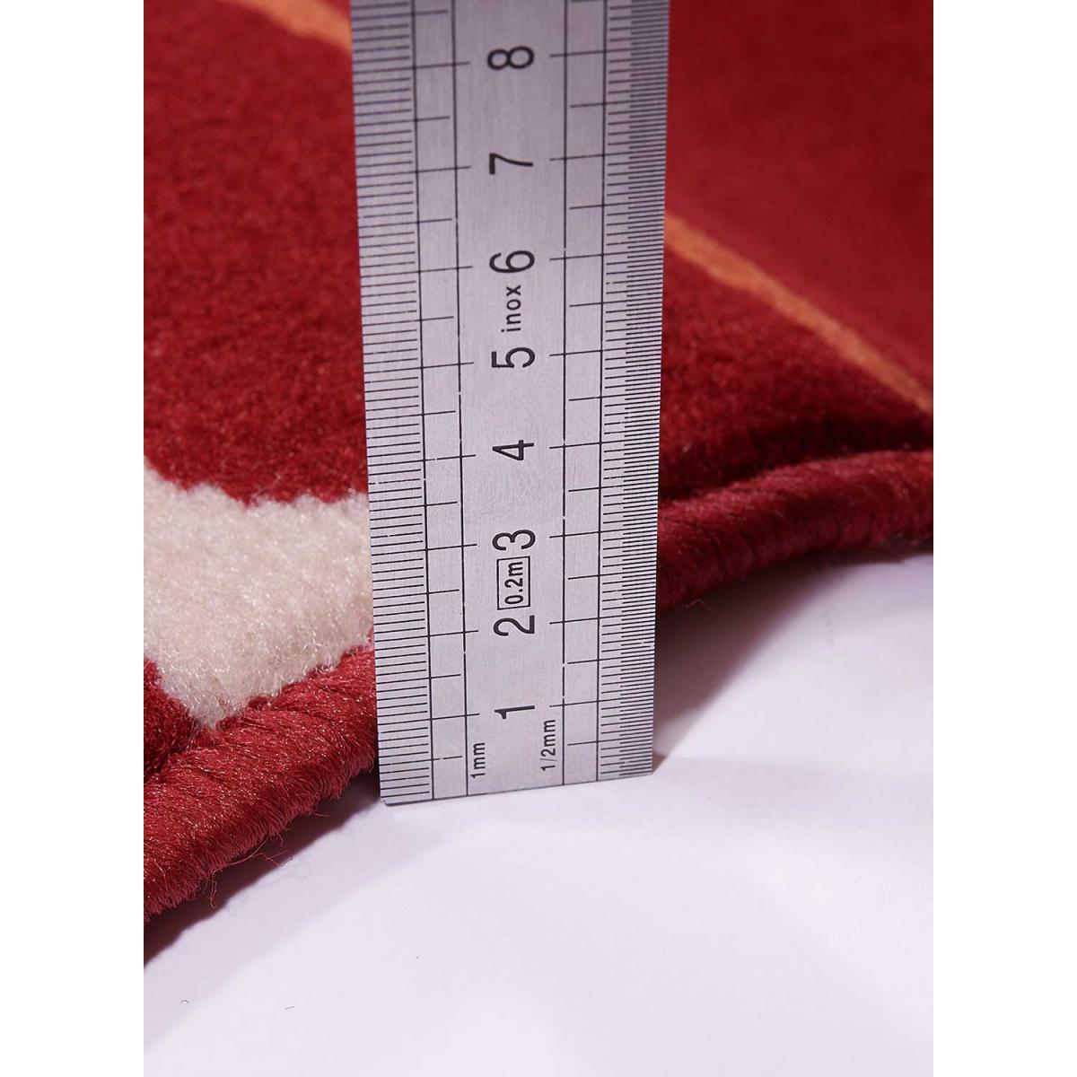 Tapis salon et chambre tissé motif abstrait NAKI