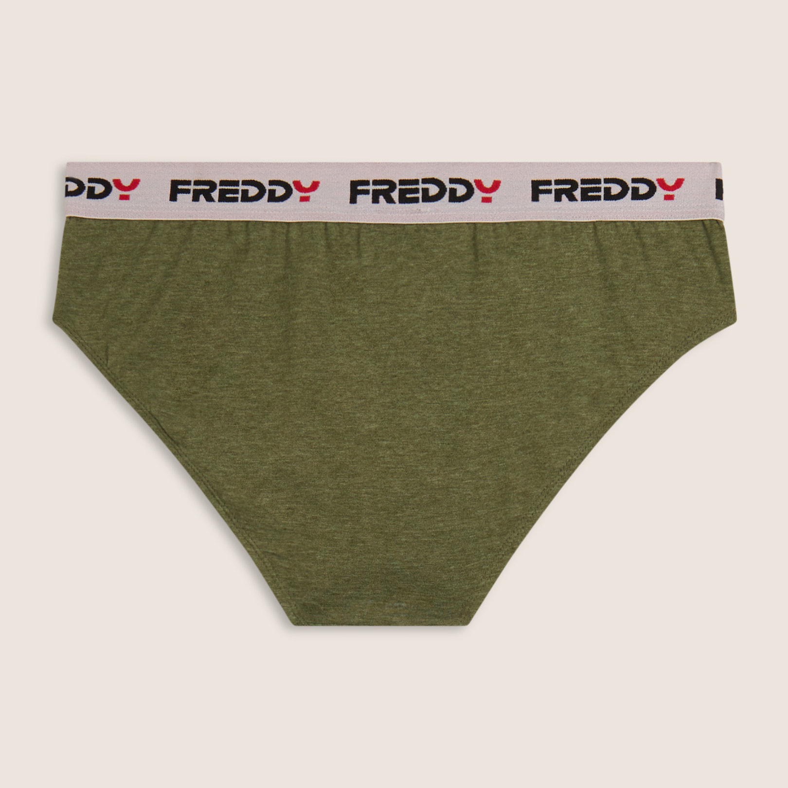 Slip Uomo con Elastico Jacquard a Contrasto e Logo