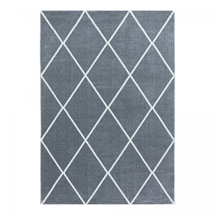 Tapis salon et chambre tissé motif scandinave SEMO