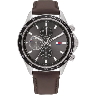 Reloj Tommy Hilfiger 1792015 Hombre Analogico Cuarzo con Correa de Piel
