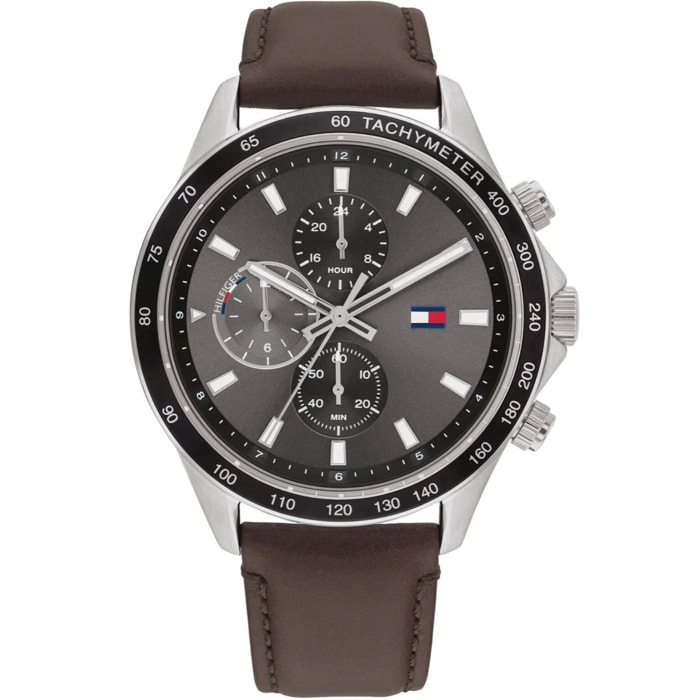 Reloj Tommy Hilfiger 1792015 Hombre Analogico Cuarzo con Correa de Piel