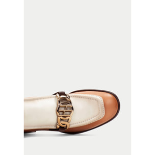 Botin Charlize Apricot vainilla 4,5 cm