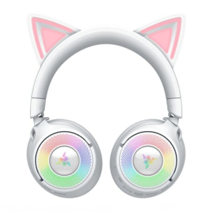 Casque gamer RAZER KRAKEN KITTY V3 PRO BLANC