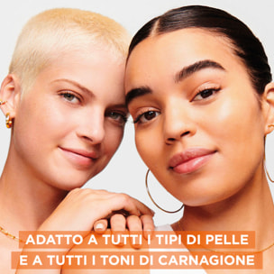 Siero Viso Notte Uniformante Anti-Macchie Illuminante Rivitalizzante Levigante SkinActive Vitamina C con Acido Ialuronico - Flacone da 30ml