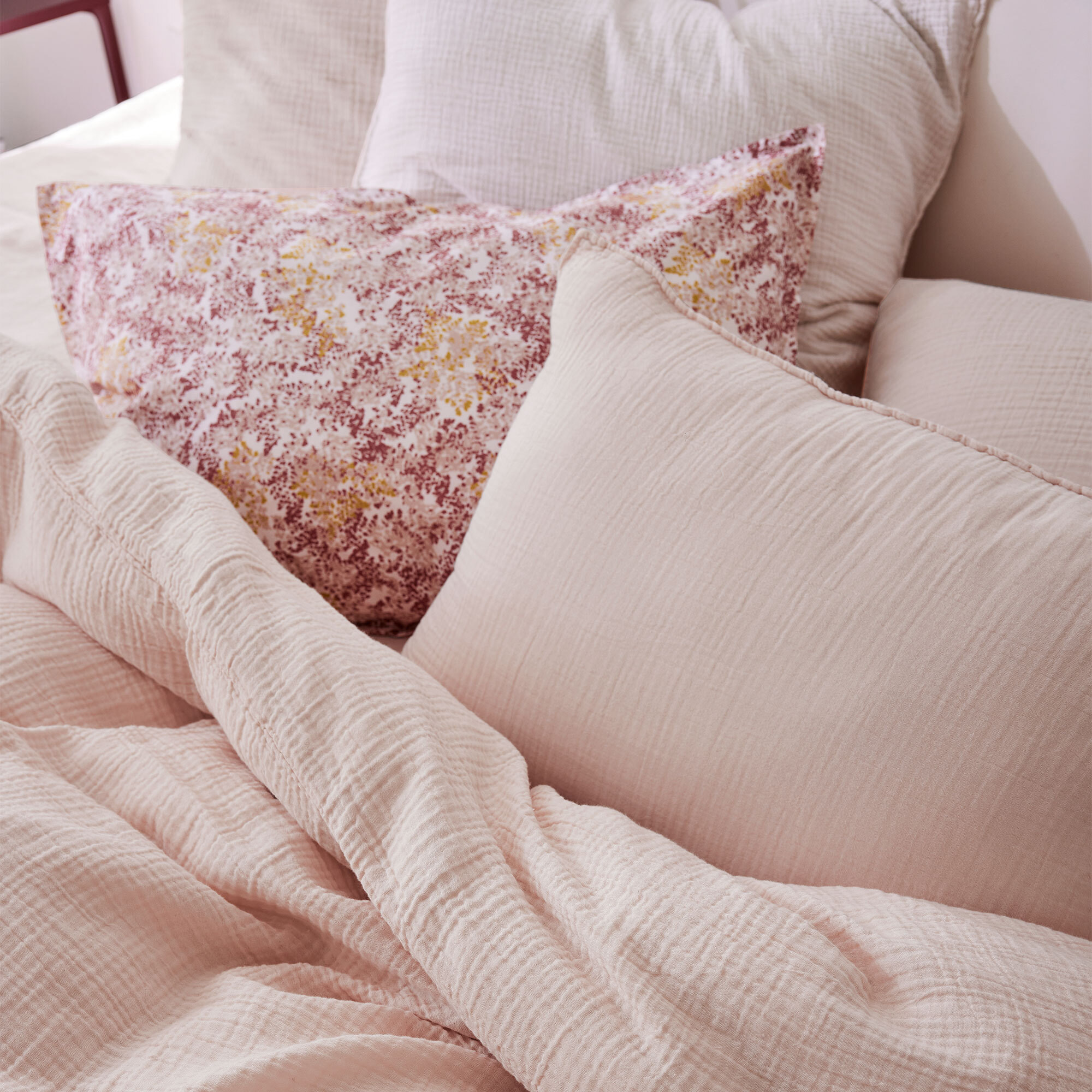 Housse de couette en gaze de coton, SIMPLEMENT GAUFRÉ