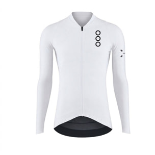 Maillot de manga larga aerodinámico y transpirable ECOON PRO Domancy - Blanco