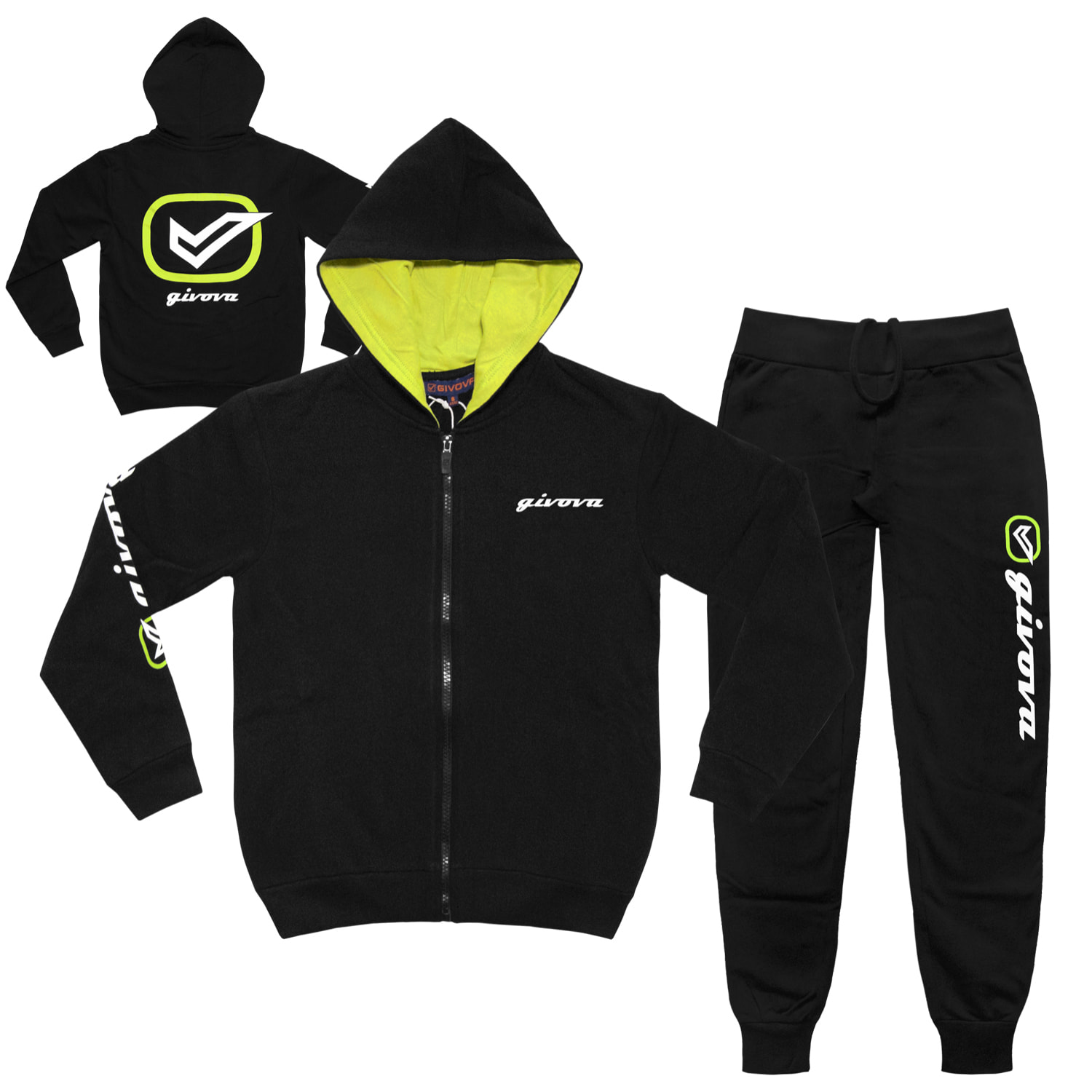 Tuta Ragazzo GIVOVA 8 / 16 Anni Cotone Felpato
