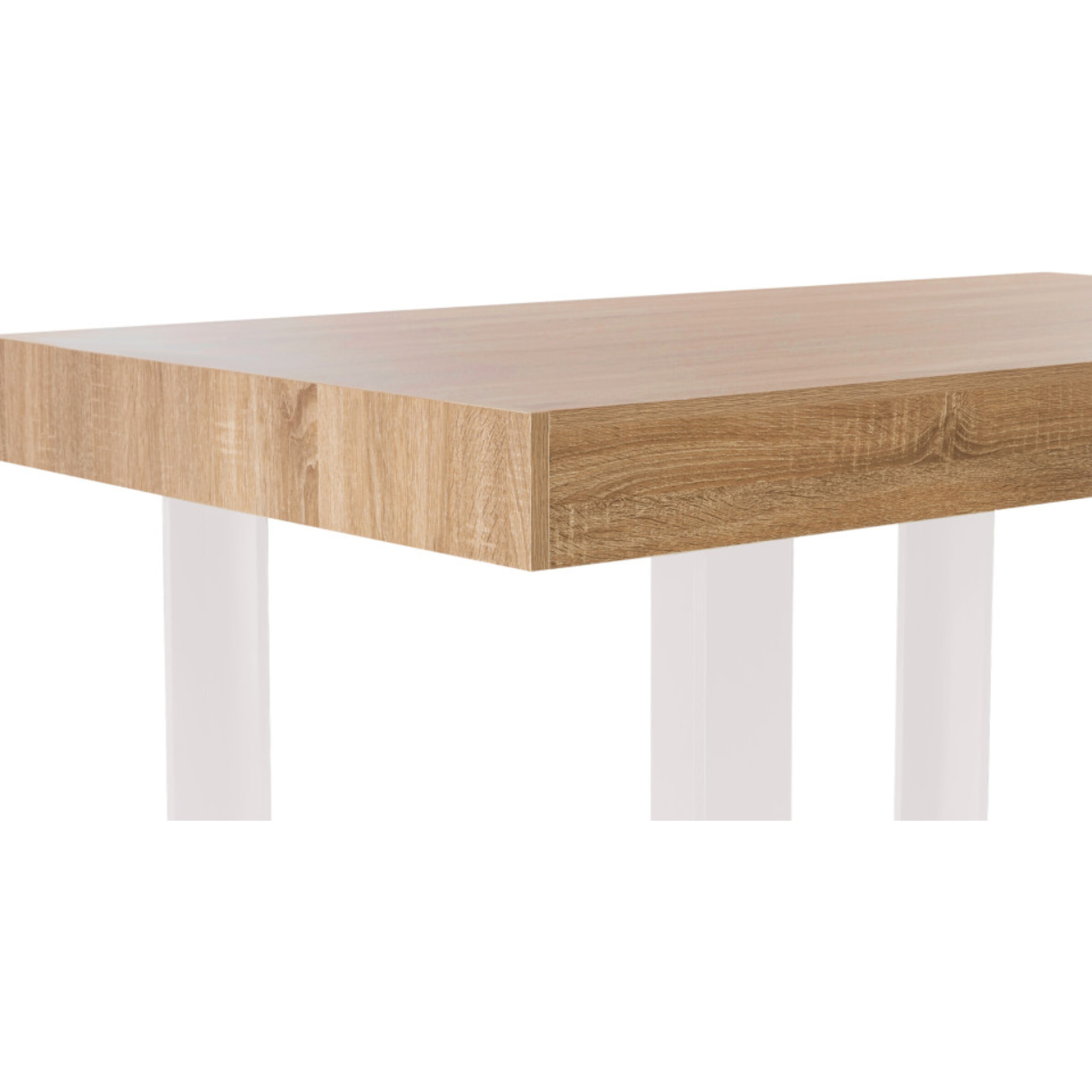 Tables à manger fixes Brixton - Bois - Blanc