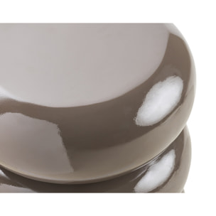 David - bout de canapé bubble - 44 cm - Marron