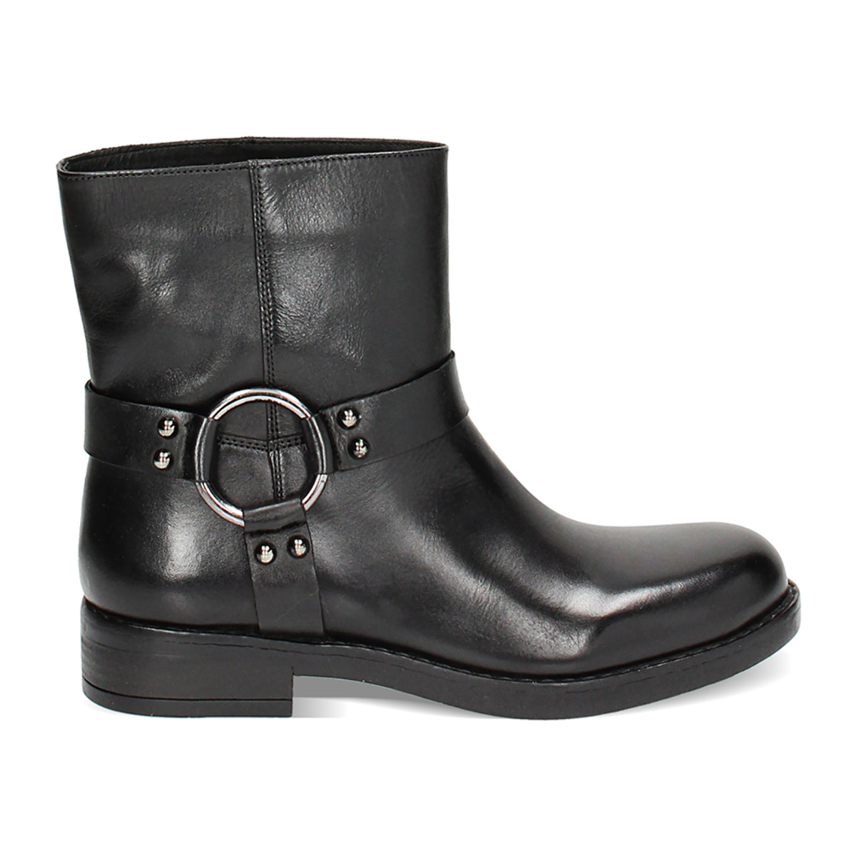 Biker negras de cuero