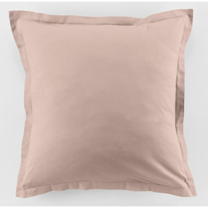 Parure de drap 1 pers 100% coton 57fils + 1 taie blush