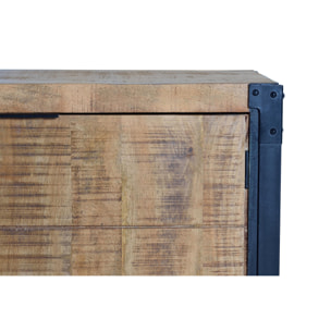 Aparador de Madera de Mango Estilo Industrial Moderno