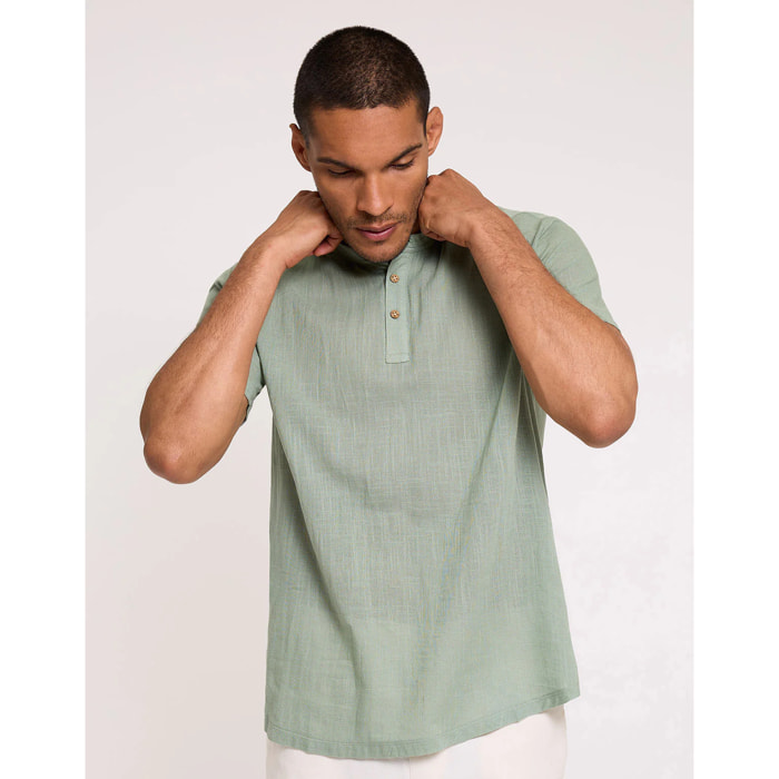 Camiseta Manga Corta Verde - Frankie