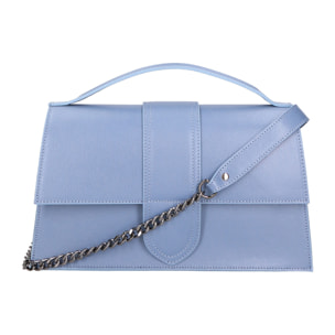 Borsa a mano da donna - Modello Lina - Vera pelle - 34.0 x 20.0 x 9.0 cm