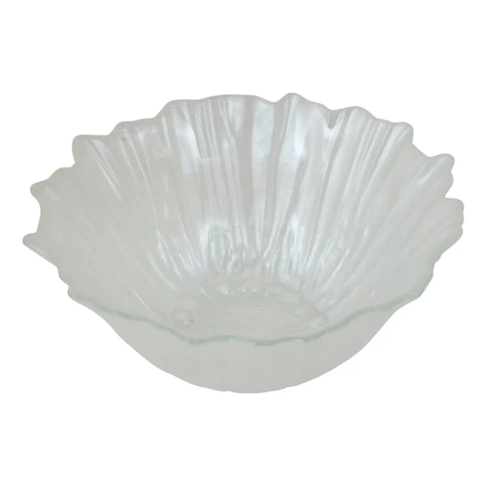 Coupelle en verre Fleur de rose