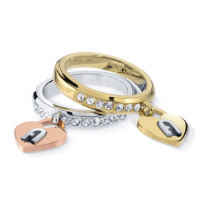 Furla Joyería Anillo Furla Loving Padlock
