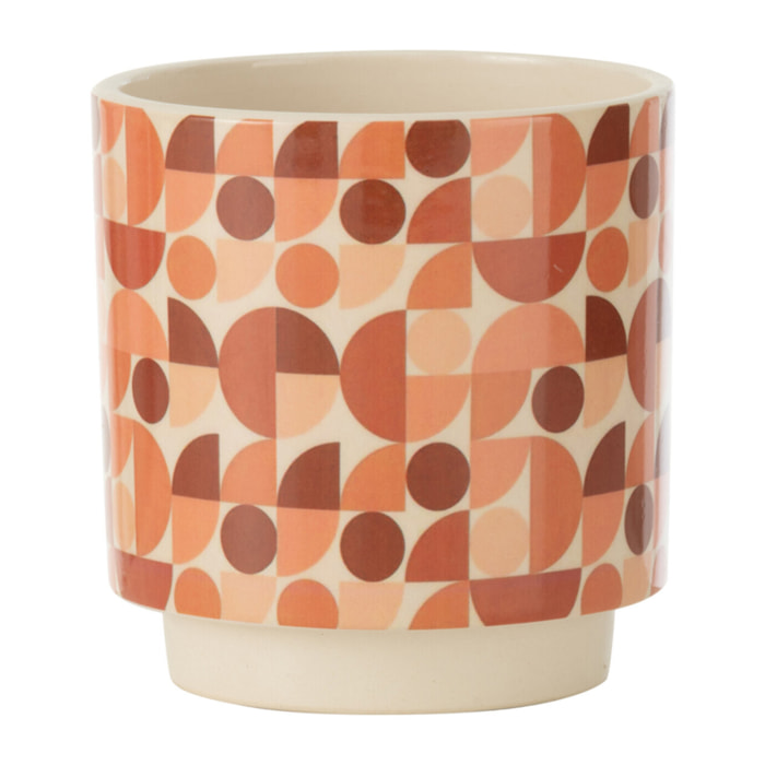 J-Line cache-pot Trivial - céralique - mix - medium - Ø 12 cm
