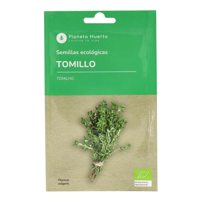 Semillas de Tomillo ecológicas Planeta Huerto