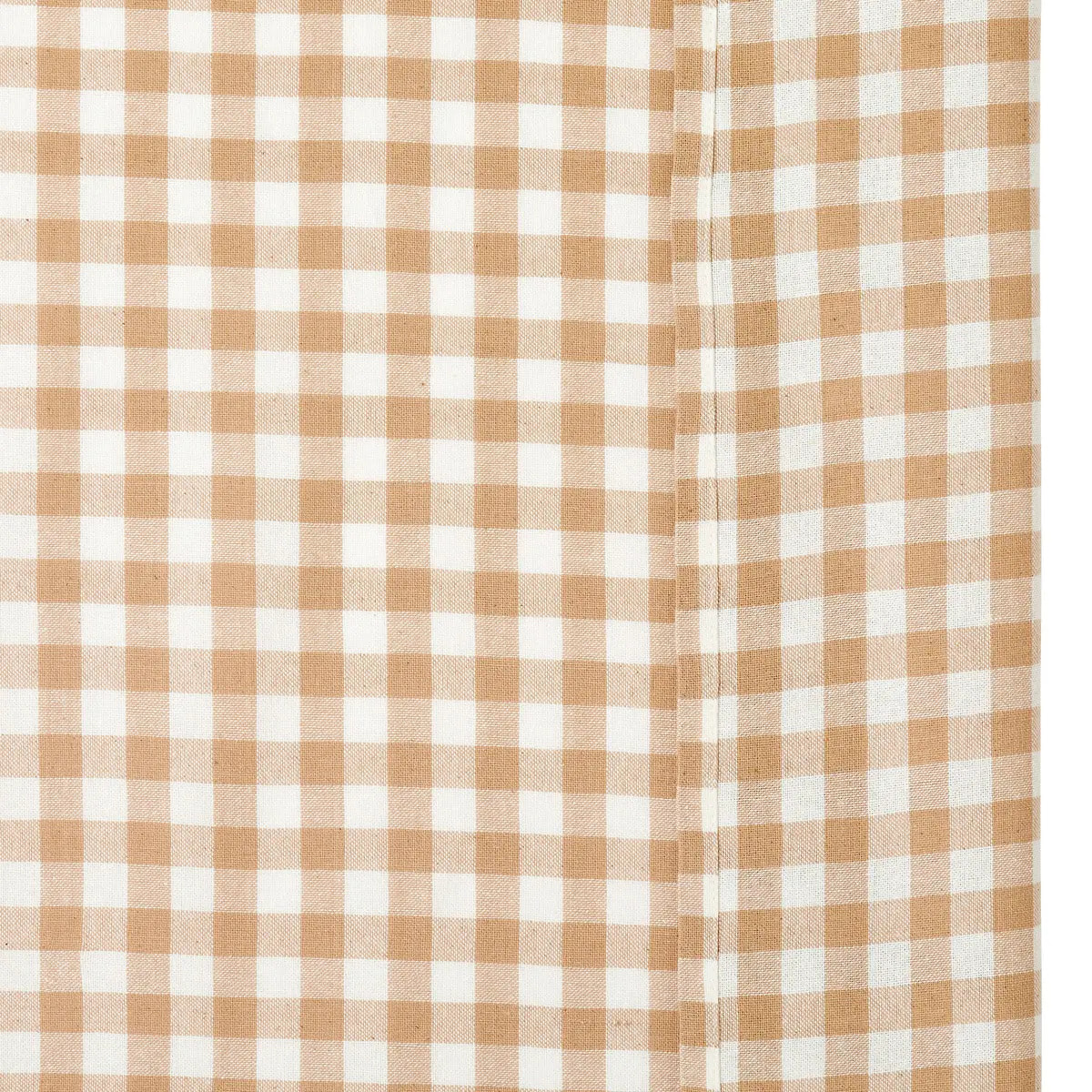 Rideau Groove 260x140cm vichy beige lin