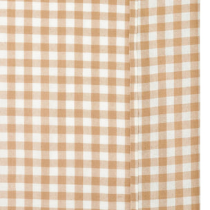 Rideau Groove 260x140cm vichy beige lin