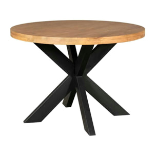 Table à manger ronde en bois Ø140 cm RIVANO