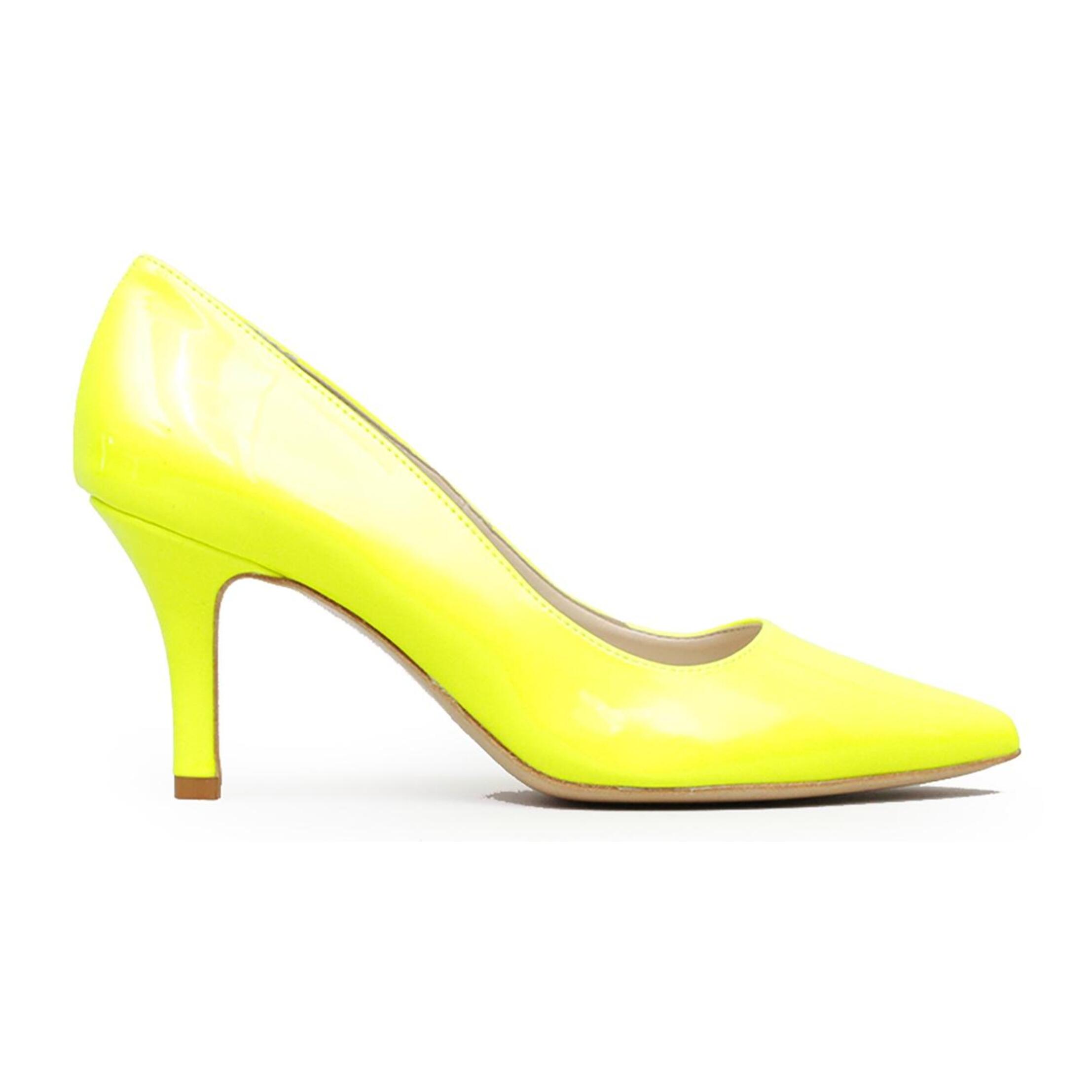 DECOLLETE' CHOCOLA' FLUO GIALLO