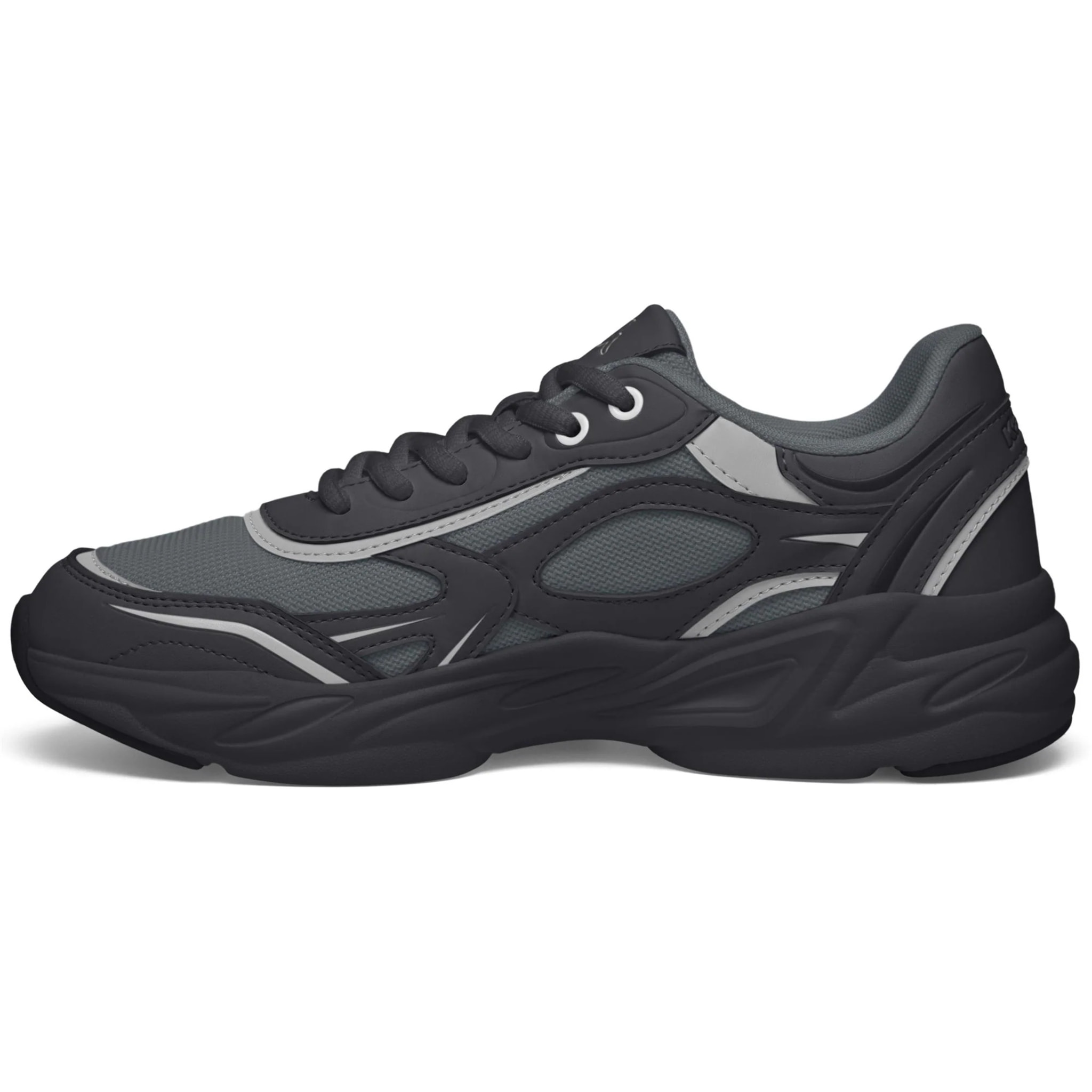 Kappa - Sneakers Uomo Donna Nero - Logo Kendrick