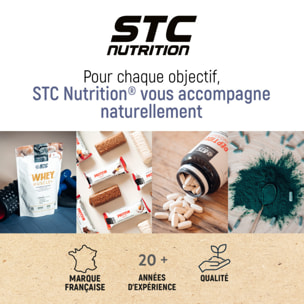 STC NUTRITION – Pure Whey – Protéines Natives Lactosérum - Apport en protéines quotidien – Anti-dopage – Sans arôme ajouté - Lot de 3 Doypack 500g