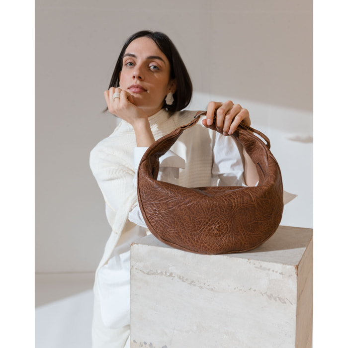 Bolso de hombro BIBA Bowie West de piel