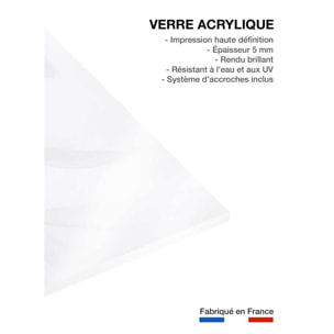 Tableau fleurs serenity  Tableau plexiglas