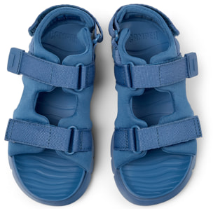 Sandalias - CAMPER Oruga Sandal - Azul - Textil técnico