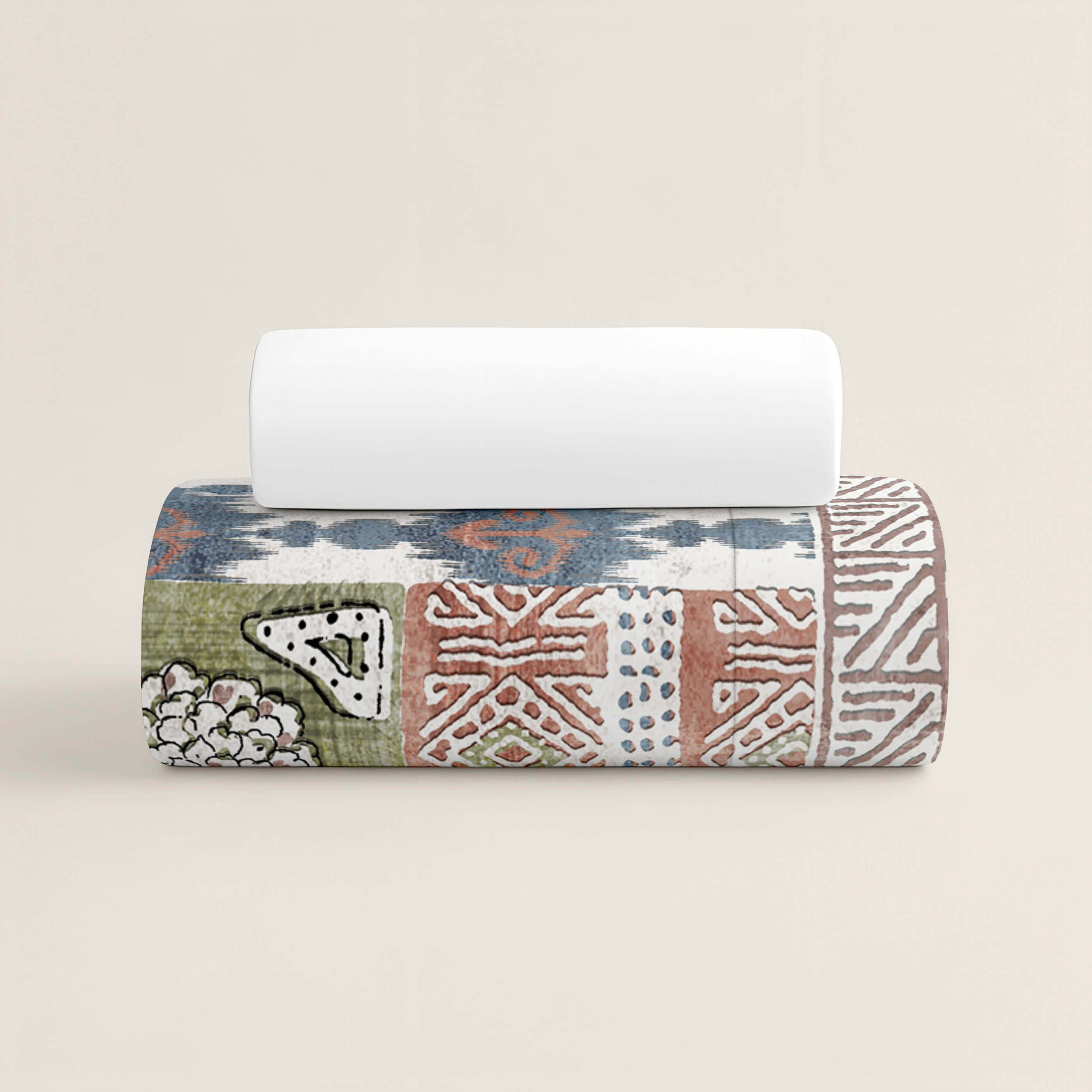 Funda Nórdica Estampada 2/3 piezas - 100% Algodón - Indian