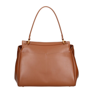 Borsa a mano da donna Made in Italy - Modello Padova - 100% pelle - 28.0 x 19.0 x 8.0 cm