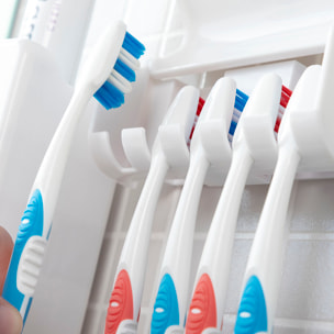 Distributeur de Dentifrice avec Porte Brosse à Dents Diseeth InnovaGoods