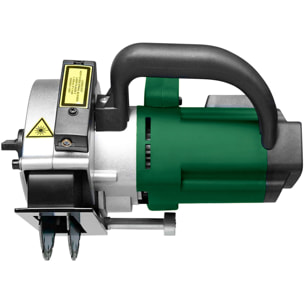 Scanalatrice Tracce Muro da 1700W Laser Guida 2 Lame Diamantate Adattatore Aspirapolvere