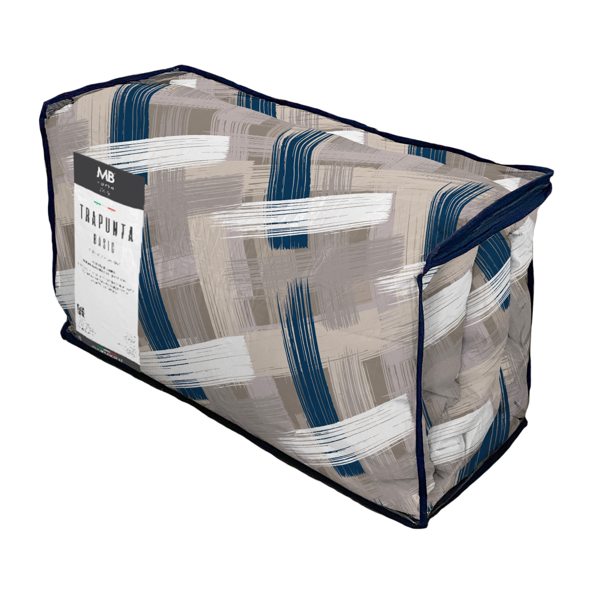 TRAPUNTA BASIC INVERNALE STAMPATA SINGOLO, PENNELLATE