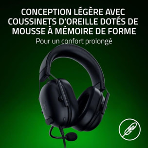 Casque gamer RAZER BlackShark V2 X  Xbox Blanc