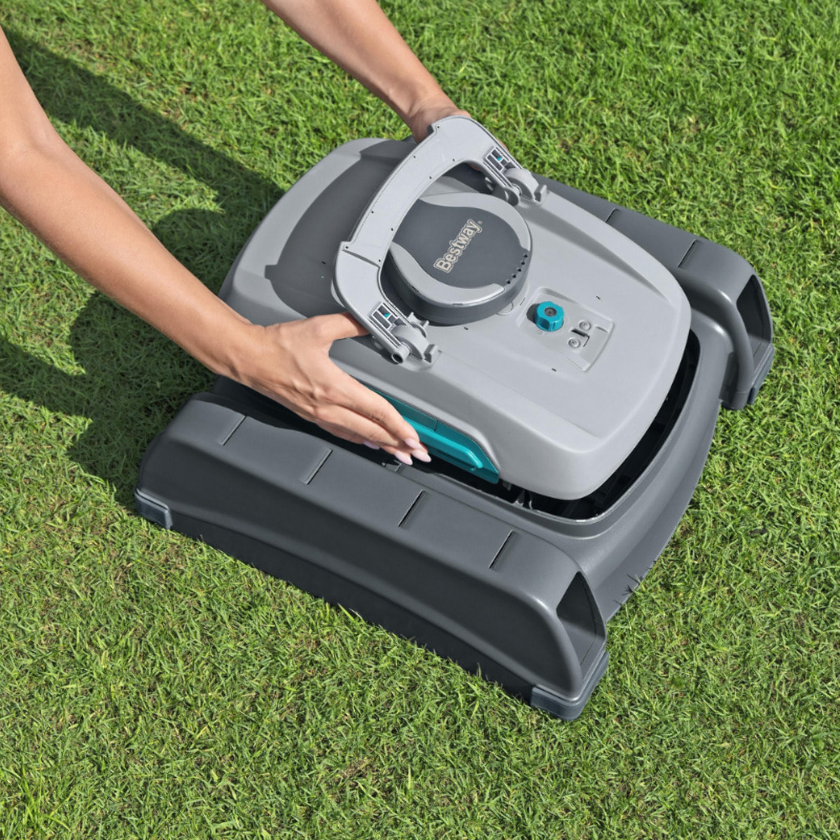 Bestway Robot piscine sans fil AquaTronix Pro G300 nettoyage fond plat 50 m² max