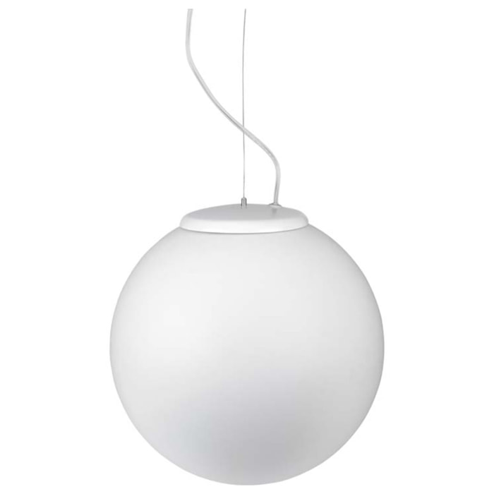 LEDS C4 Baliza Chillout Ip44 Cisne Pendant Ø300Mm E27 15W Blanco 1114Lm