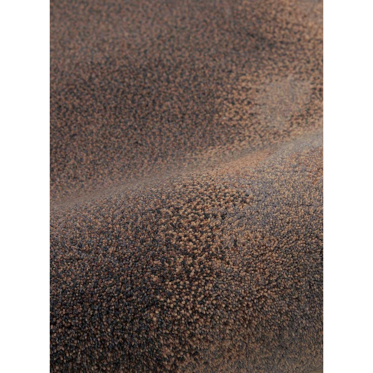 Tapis salon et chambre fait main en laine motif faux uni DOFI