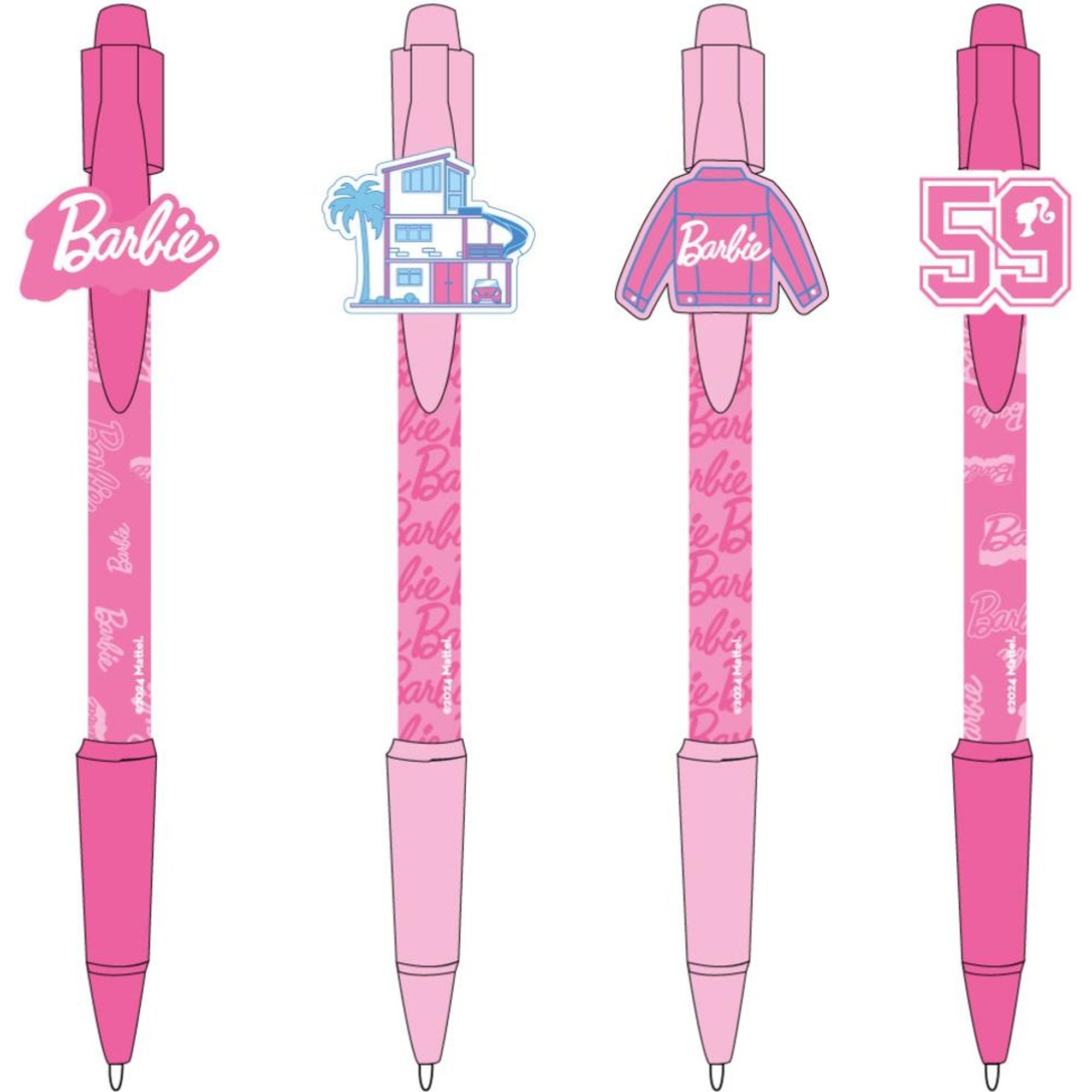 Bolígrafo Pack X4 Barbie_x000D_