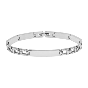 Bracciale Hiriwa 925 Acciaio Inossidabile Silver Uomo