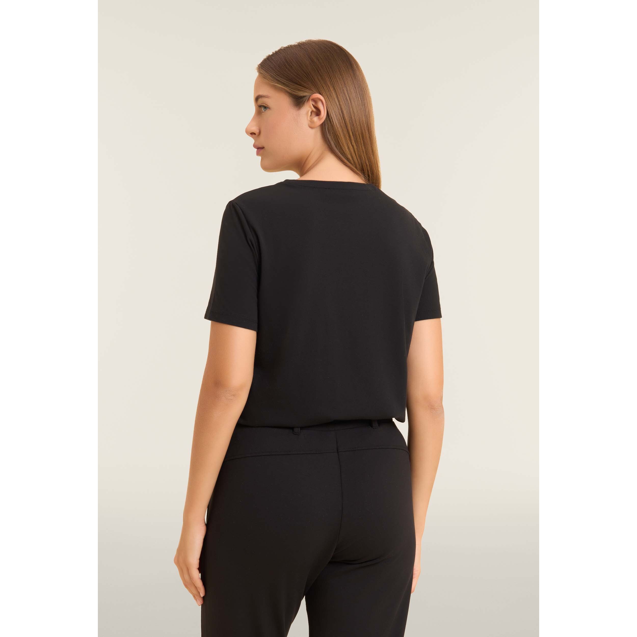 T-shirt da donna con grafica e slogan motivazionale