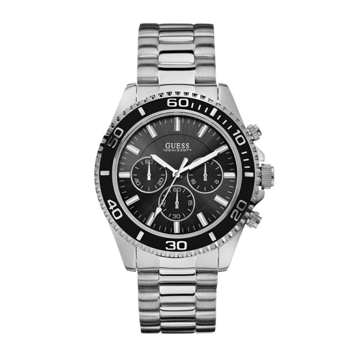 Reloj Guess W0170G1 Hombre Analogico Cuarzo con Correa de Acero